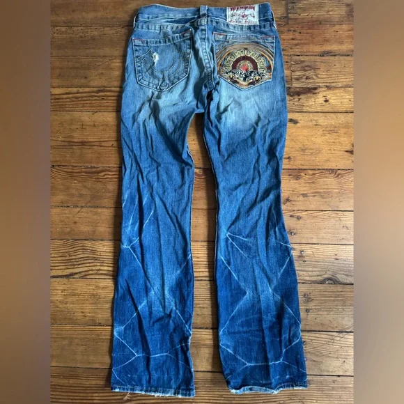 Vintage True religion Bobby jeans made in USA size 30/33 $45 - Picture 9 of 10